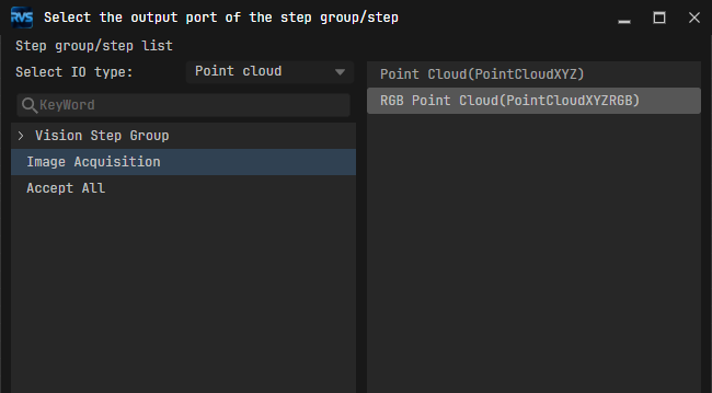 Select Output Port